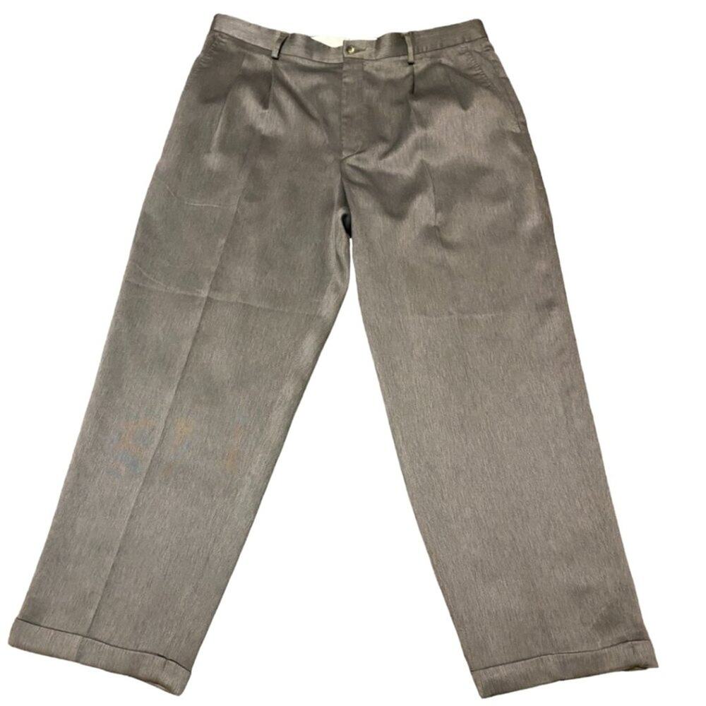 CLAIBORNE‎ taupe colored slacks - men's 38 / 30